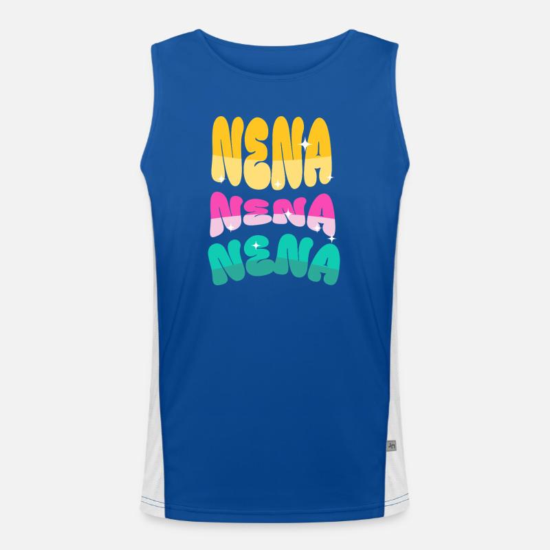 Nena Funktionelles Kontrast-Tank Top für Männer 