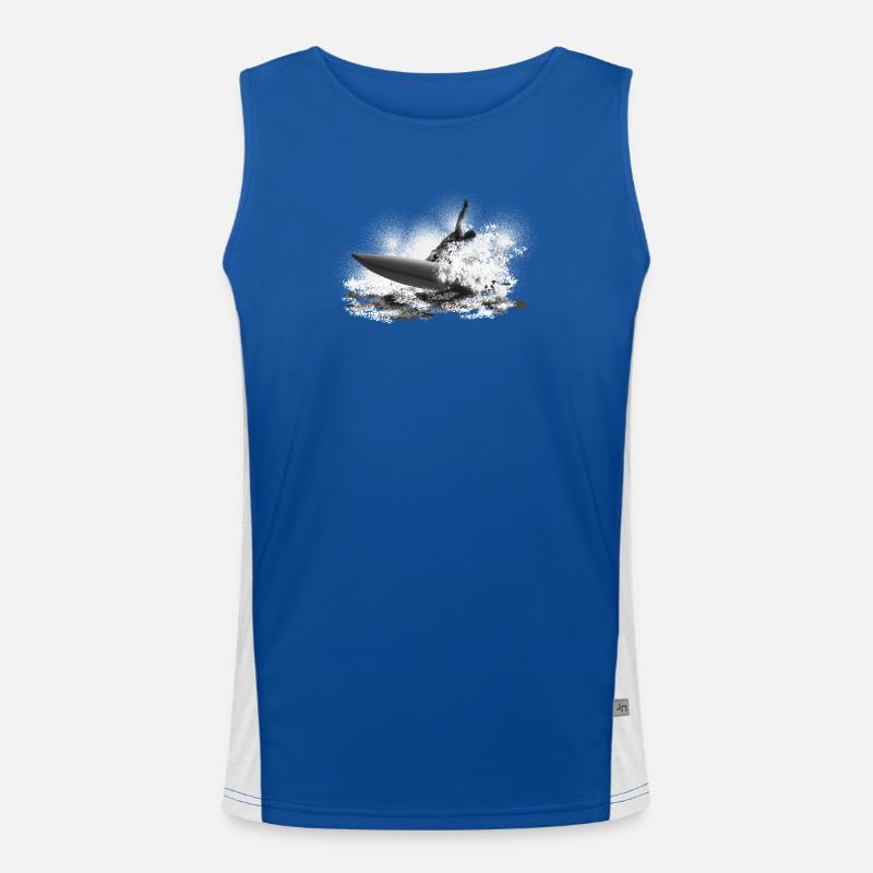 Surf Débardeur respirant contrasté Homme 