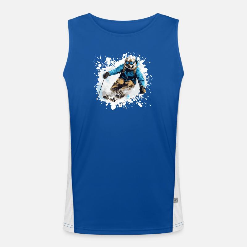 Kangal chien ski ski Débardeur respirant contrasté Homme 