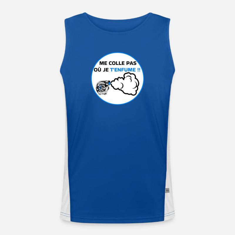 Auto Funktionelles Kontrast-Tank Top für Männer 