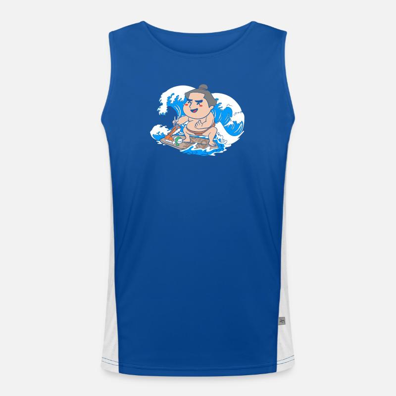 Sumo Funktionelles Kontrast-Tank Top für Männer 