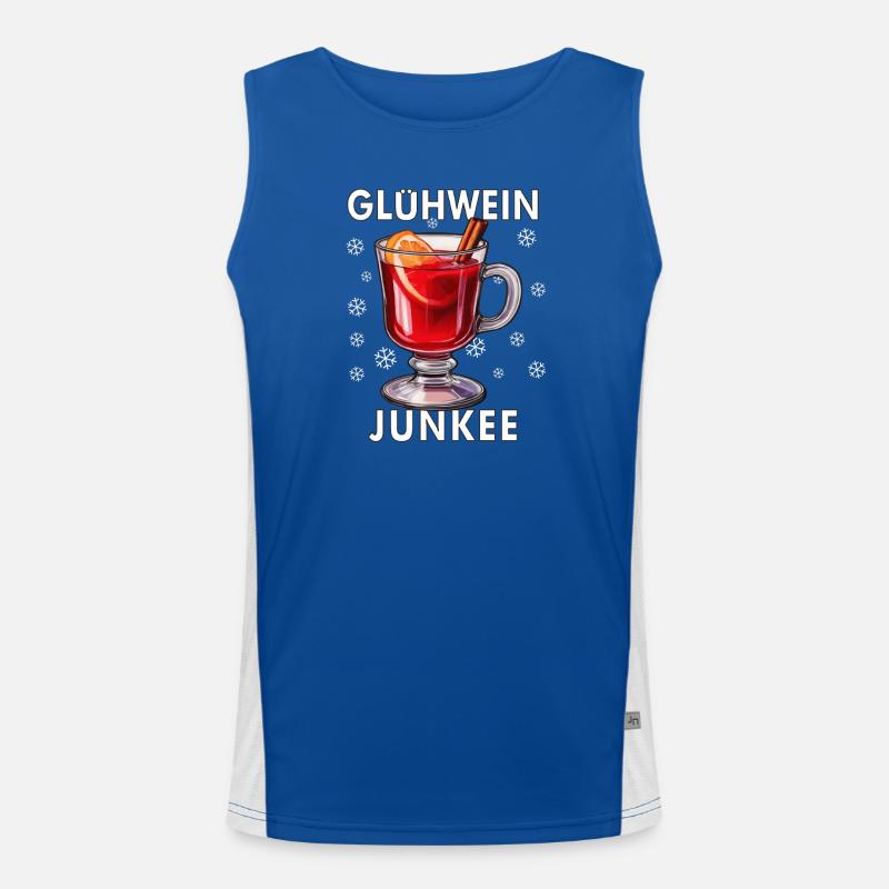 JUNKEE DU VIN CHAUD Débardeur respirant contrasté Homme 