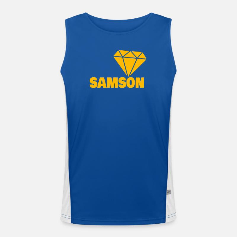 Edel Samson Funktionelles Kontrast-Tank Top für Männer 