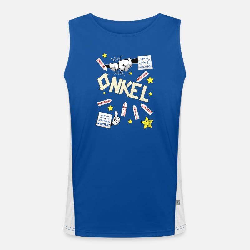 uncle Men's Functional Contrast Tank Top 