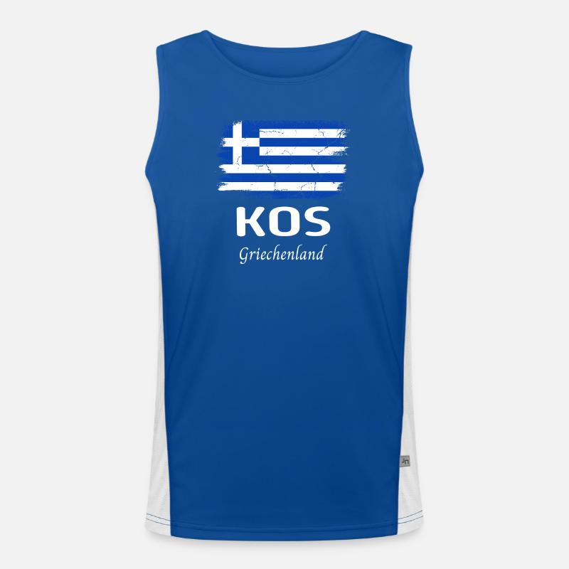 Kos Men's Functional Contrast Tank Top 