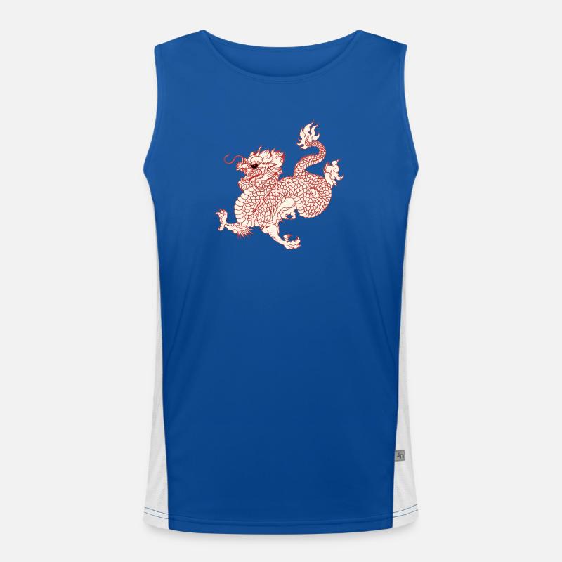 dragon Men's Functional Contrast Tank Top 