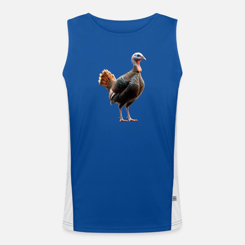 Dinde Poules Oiseaux Dinde Débardeur respirant contrasté Homme 