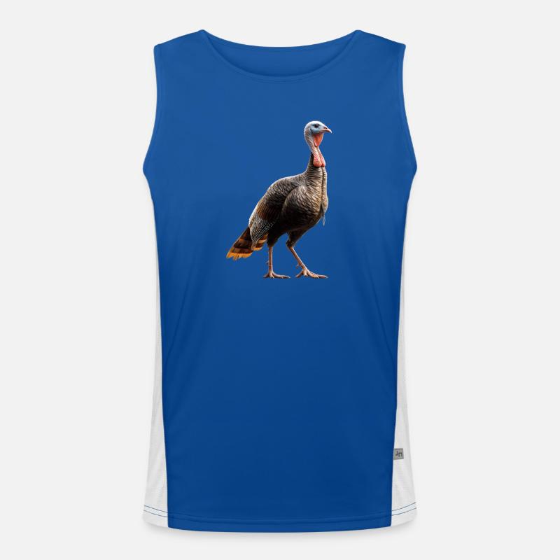 Dinde Poules Oiseaux Dinde Débardeur respirant contrasté Homme 