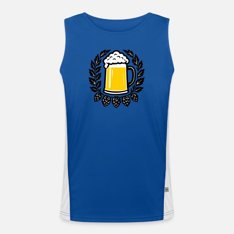 Bahre Funktionelles Kontrast-Tank Top für Männer 