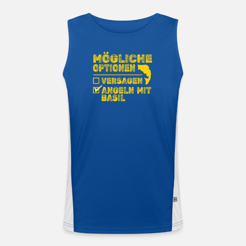 Basilic Basilic Débardeur respirant contrasté Homme 