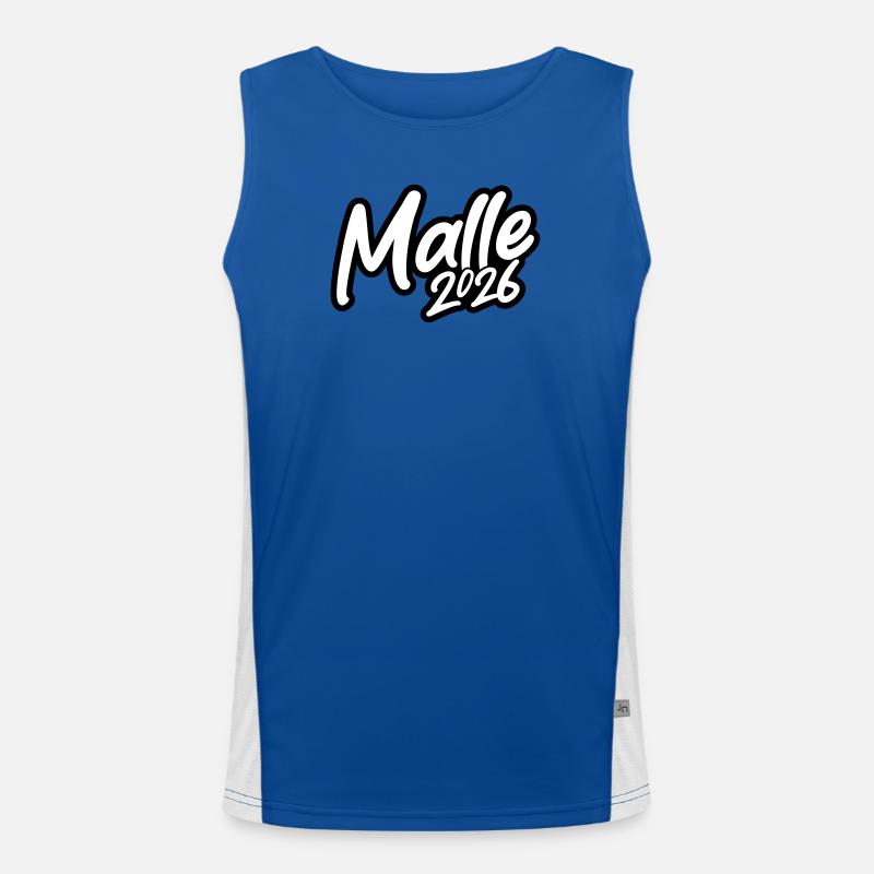 Malle 2026 Débardeur respirant contrasté Homme 