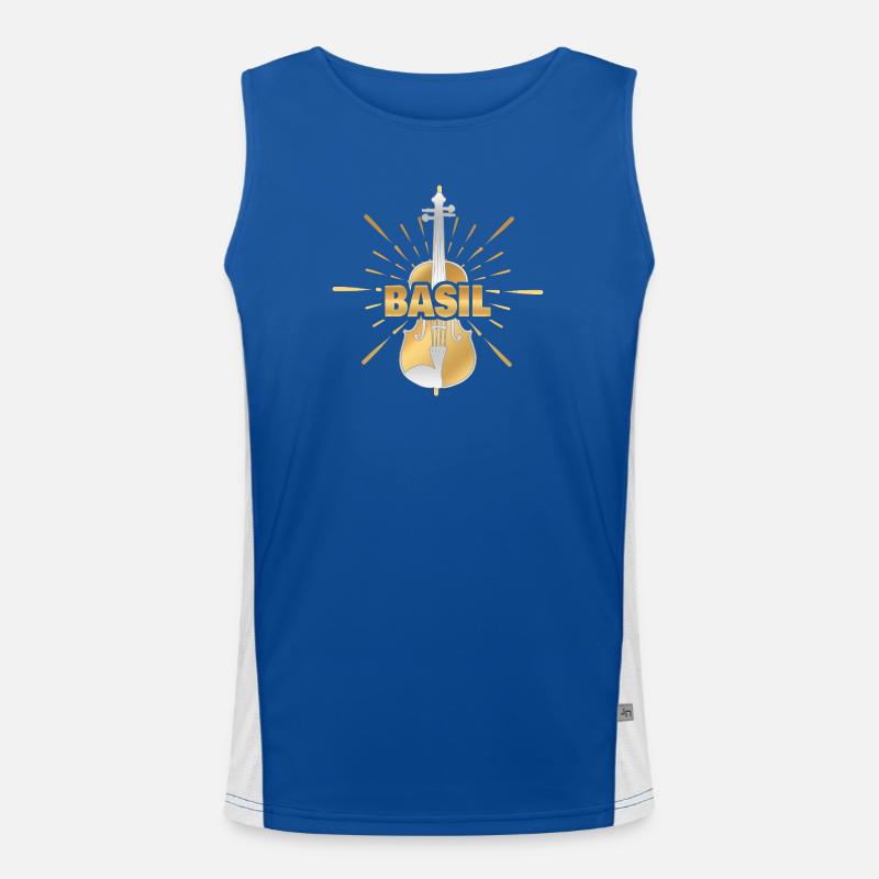 Basil Men's Functional Contrast Tank Top 