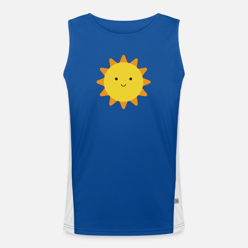 Sun Men's Functional Contrast Tank Top 