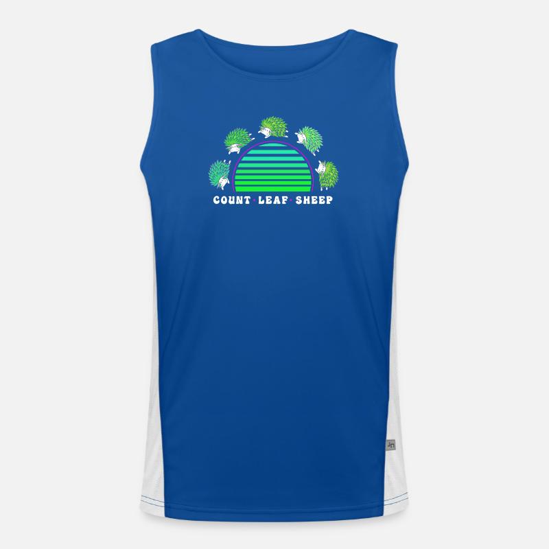 snail Men's Functional Contrast Tank Top 