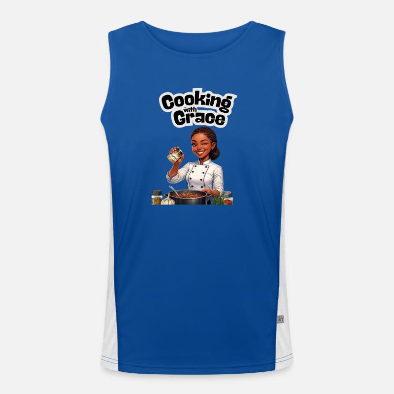 Cuisiner avec grâce Débardeur respirant contrasté Homme 