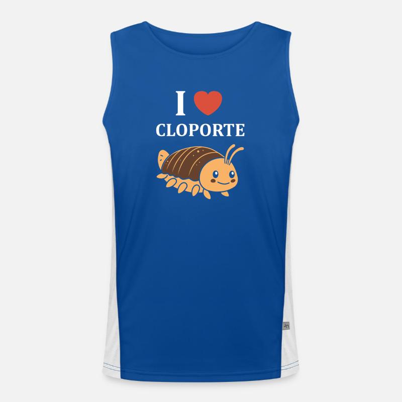 cloporte Débardeur respirant contrasté Homme 