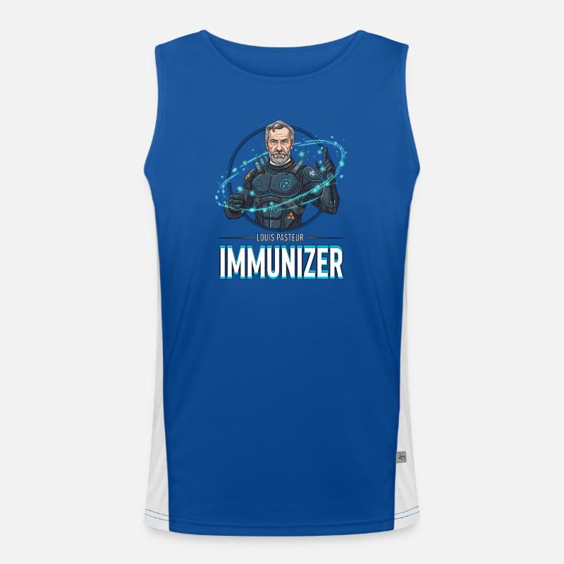 Pasteur-Immunizer-Rüstung Funktionelles Kontrast-Tank Top für Männer 