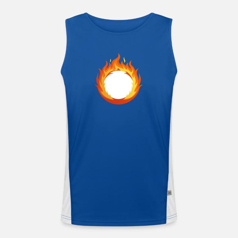 Ring of Fire Men's Functional Contrast Tank Top 