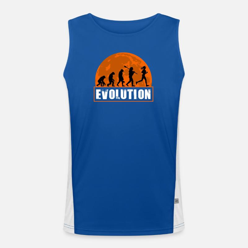 Running Evolution Running Girl Marathon Runner Débardeur respirant contrasté Homme 