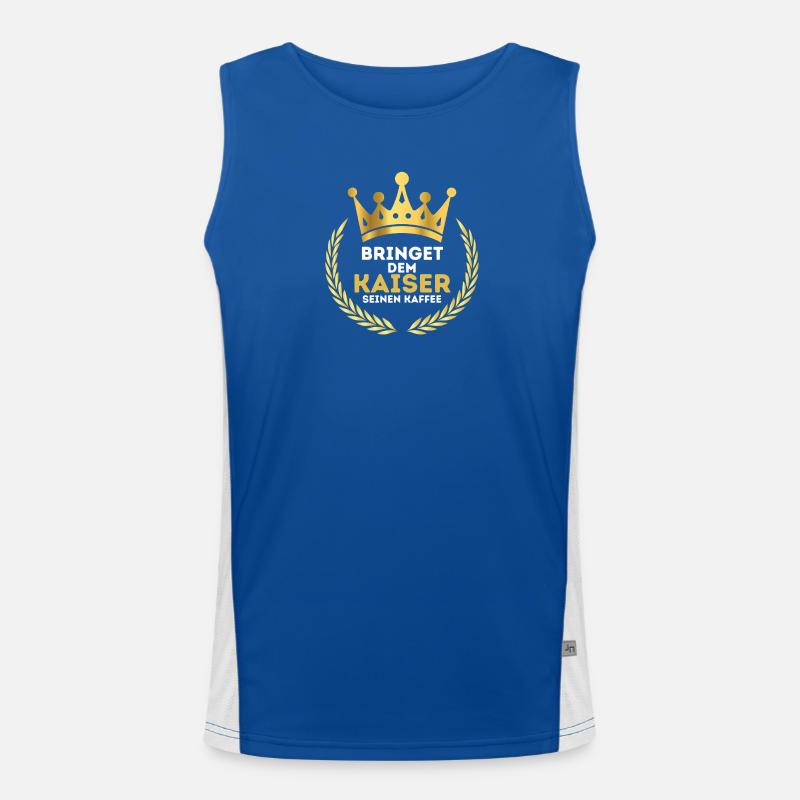 Funny gift for all emperors Men's Functional Contrast Tank Top 