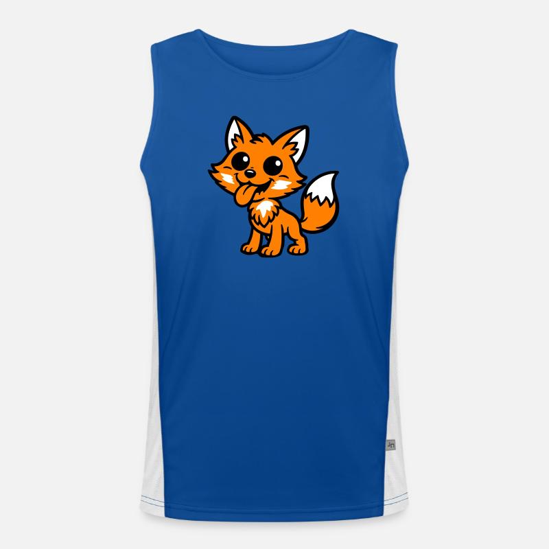 Fox Comic Men's Functional Contrast Tank Top 