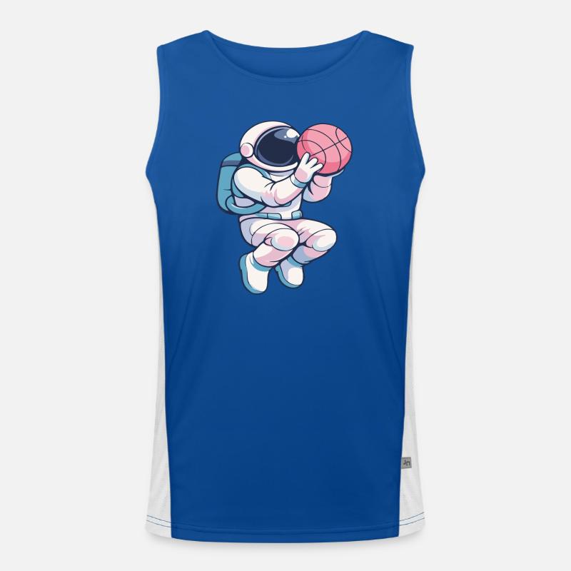Astro Hoops: Lunar Dunk Men's Functional Contrast Tank Top 