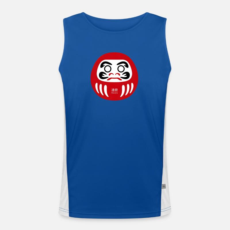 Daruma Focus Débardeur respirant contrasté Homme 