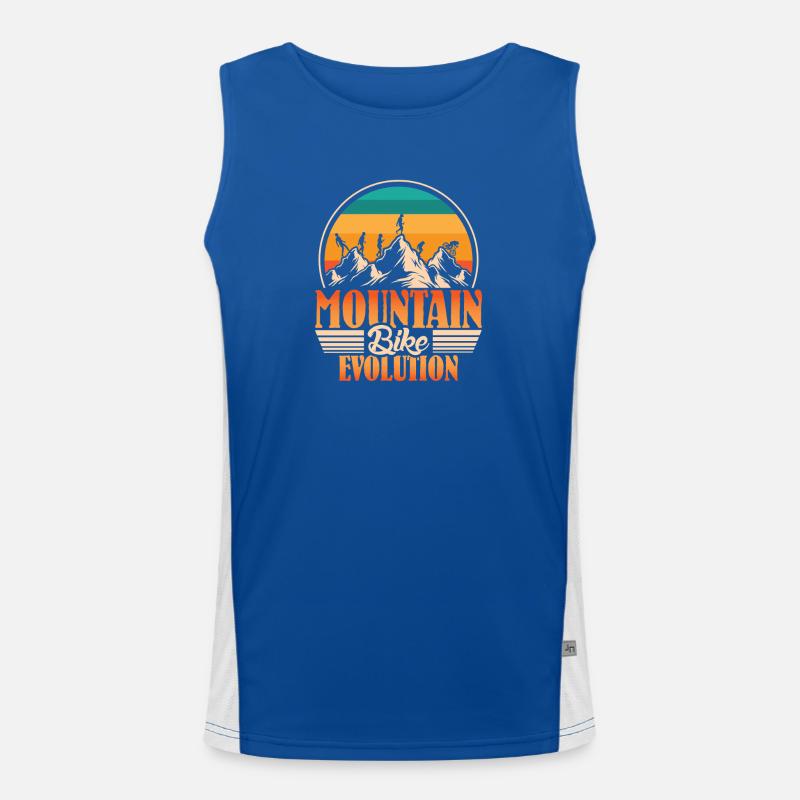 BMX Bicycle Saying bmx biker Men's Functional Contrast Tank Top 