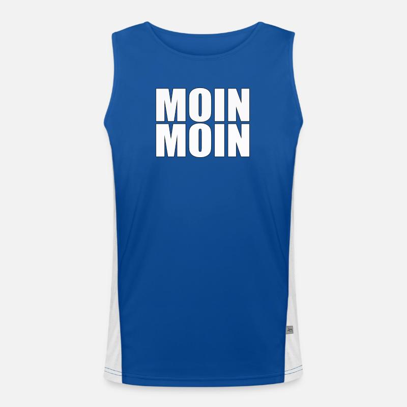 Moin Moin Men's Functional Contrast Tank Top 