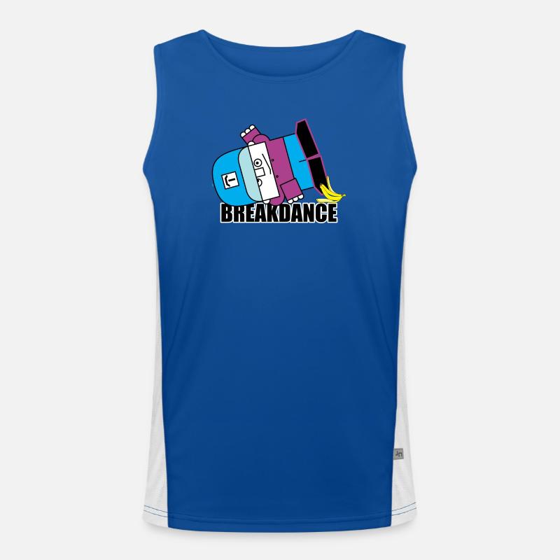 Bot de breakdance banane Débardeur respirant contrasté Homme 