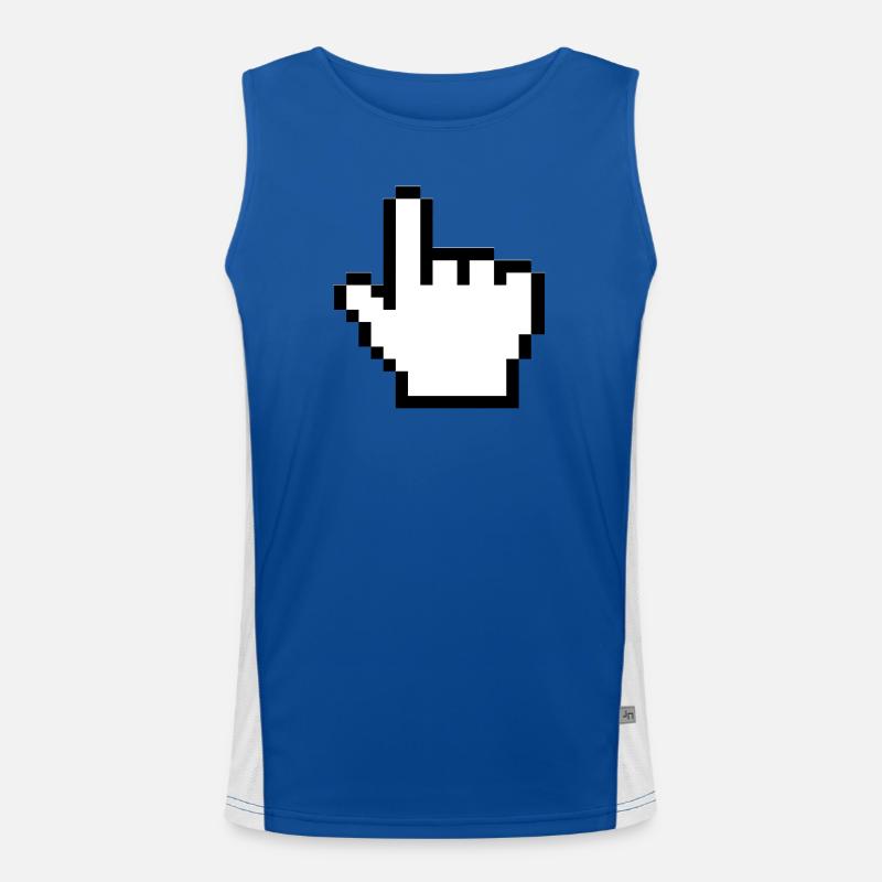 Original Maushand Funktionelles Kontrast-Tank Top für Männer 