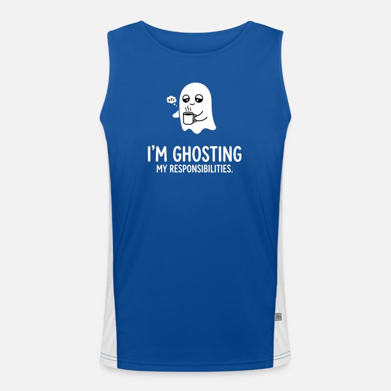 Ghosting de mes responsabilités Débardeur respirant contrasté Homme 