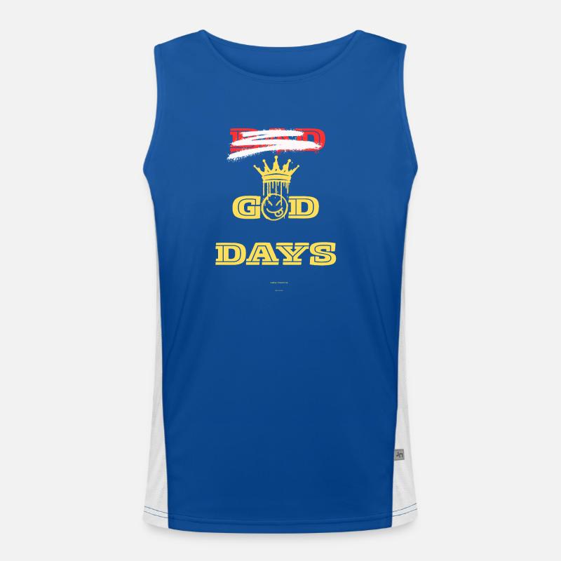 Gottestage Funktionelles Kontrast-Tank Top für Männer 