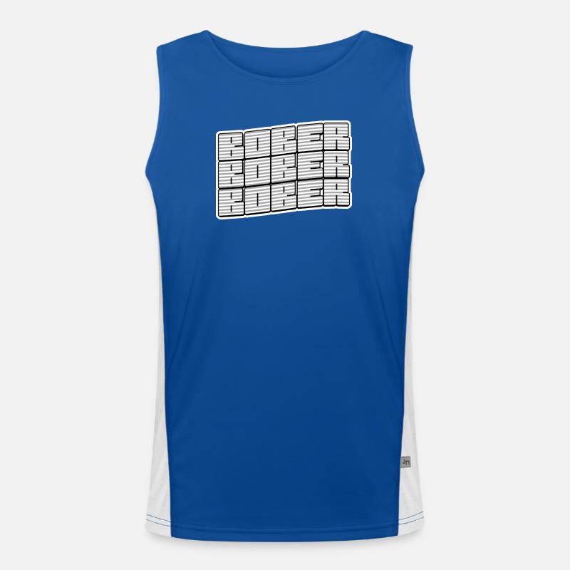 Bober Funktionelles Kontrast-Tank Top für Männer 