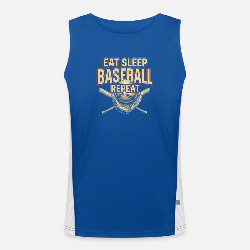 Mange Sommeil Baseball Répéter Débardeur respirant contrasté Homme 