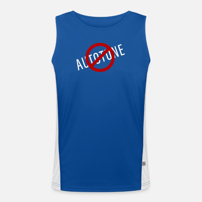 No Autotune Men's Functional Contrast Tank Top 