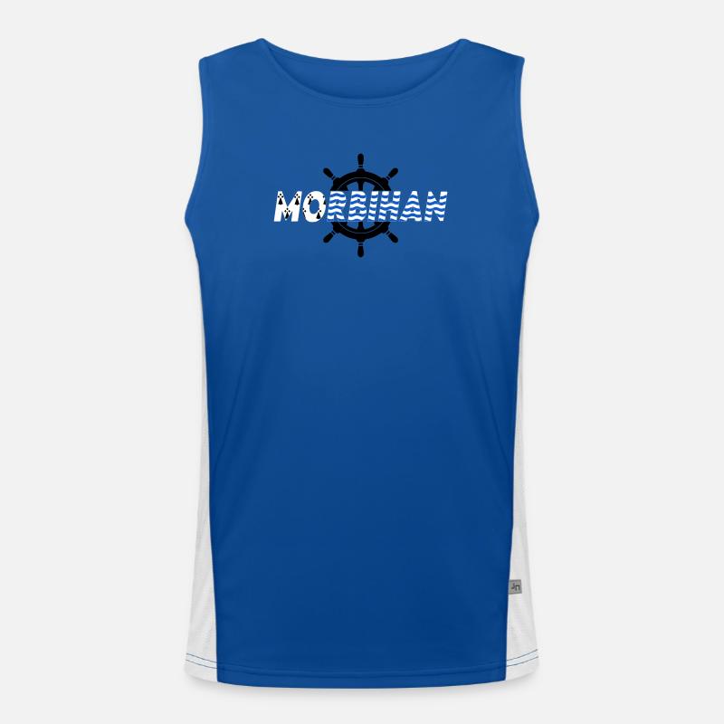 Morbihan Funktionelles Kontrast-Tank Top für Männer 