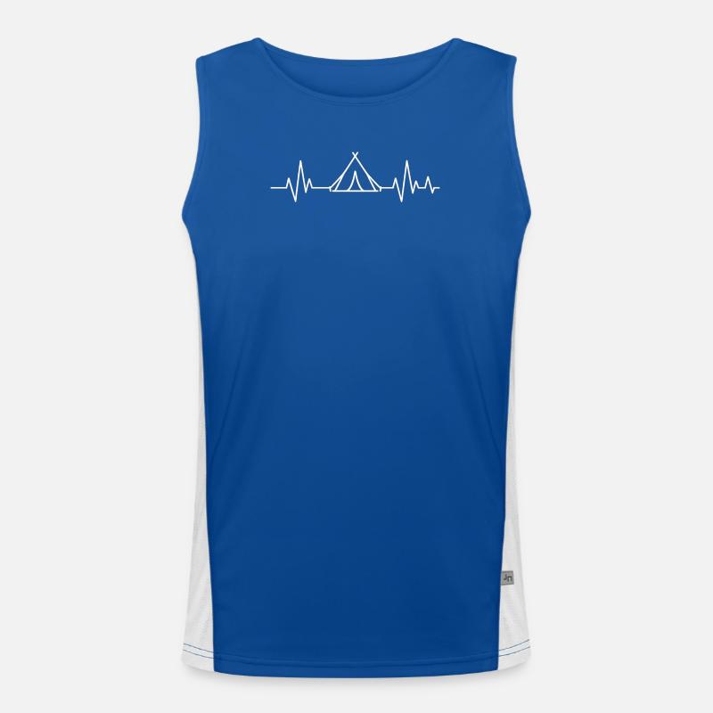 Tent ECG Men's Functional Contrast Tank Top 
