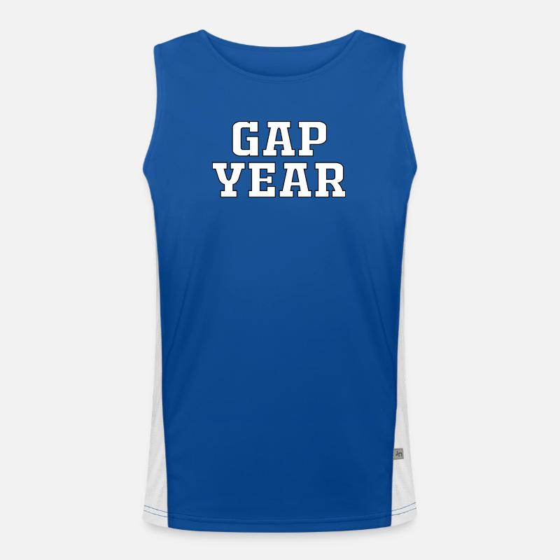 Gap Year Funktionelles Kontrast-Tank Top für Männer 