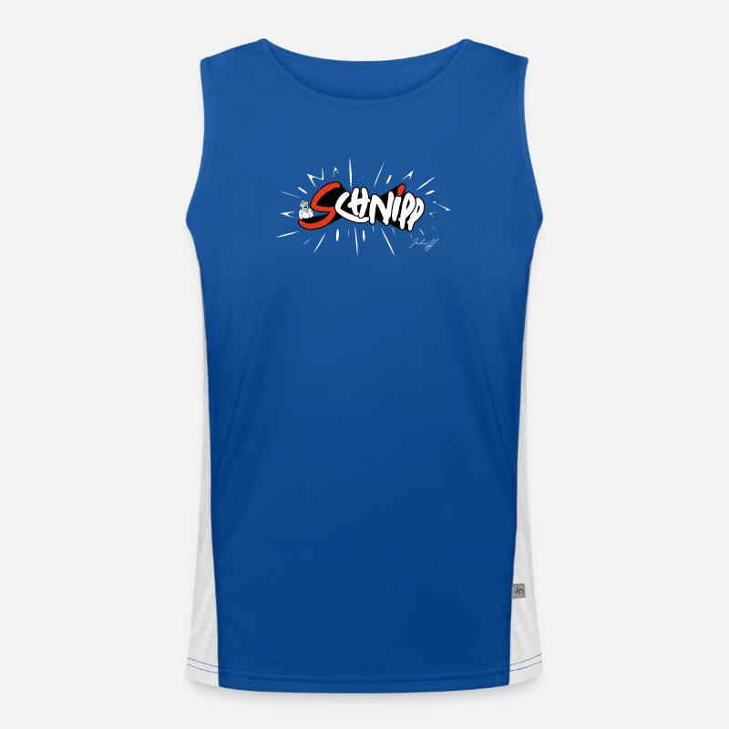 Sweat à capuche Schnipp Débardeur respirant contrasté Homme 