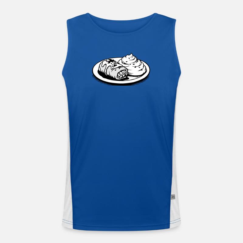 Golubzi cabbage wrap with mashed potatoes Men's Functional Contrast Tank Top 