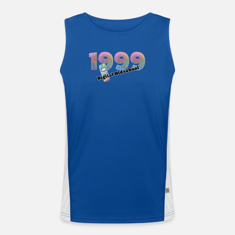 1999 – Digital threshold Men's Functional Contrast Tank Top 