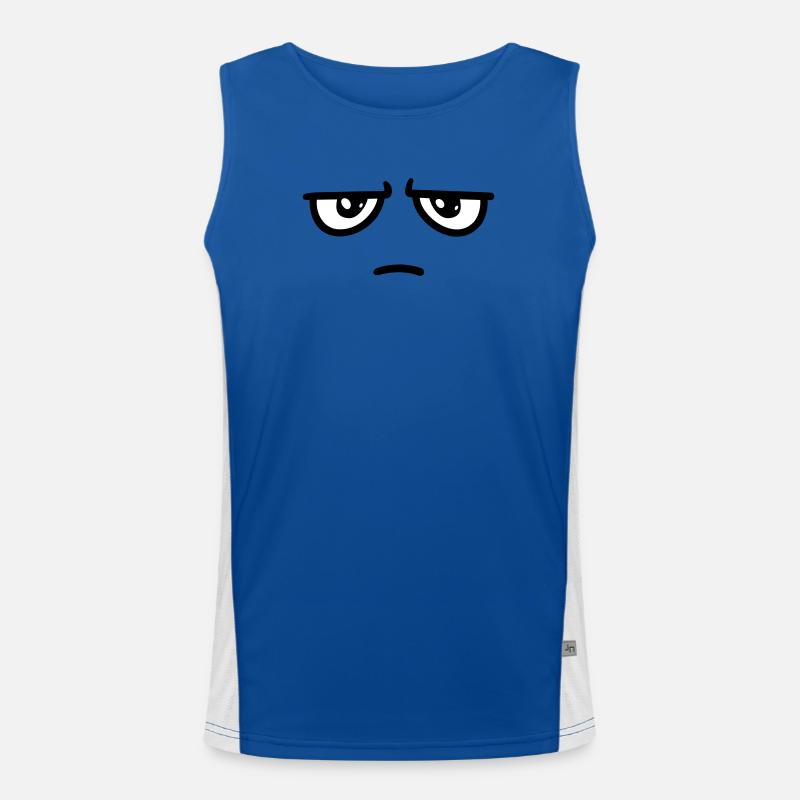 not impressed Men's Functional Contrast Tank Top 