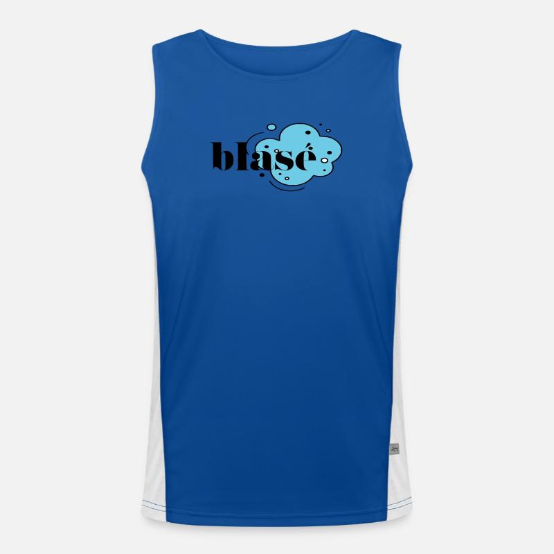 Blasé Funktionelles Kontrast-Tank Top für Männer 