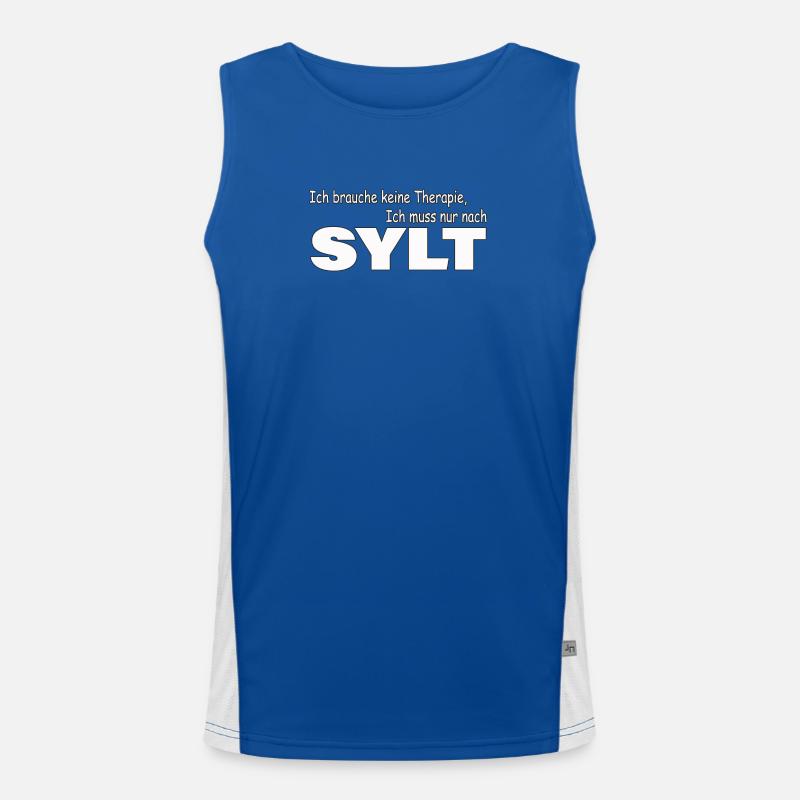 Therapy Sylt Men's Functional Contrast Tank Top 