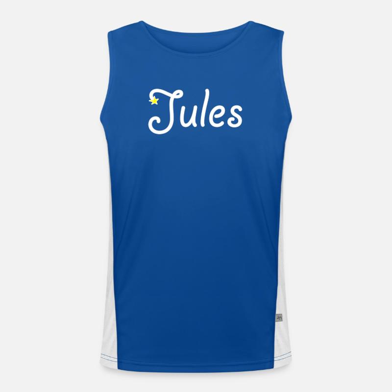 Jules Funktionelles Kontrast-Tank Top für Männer 