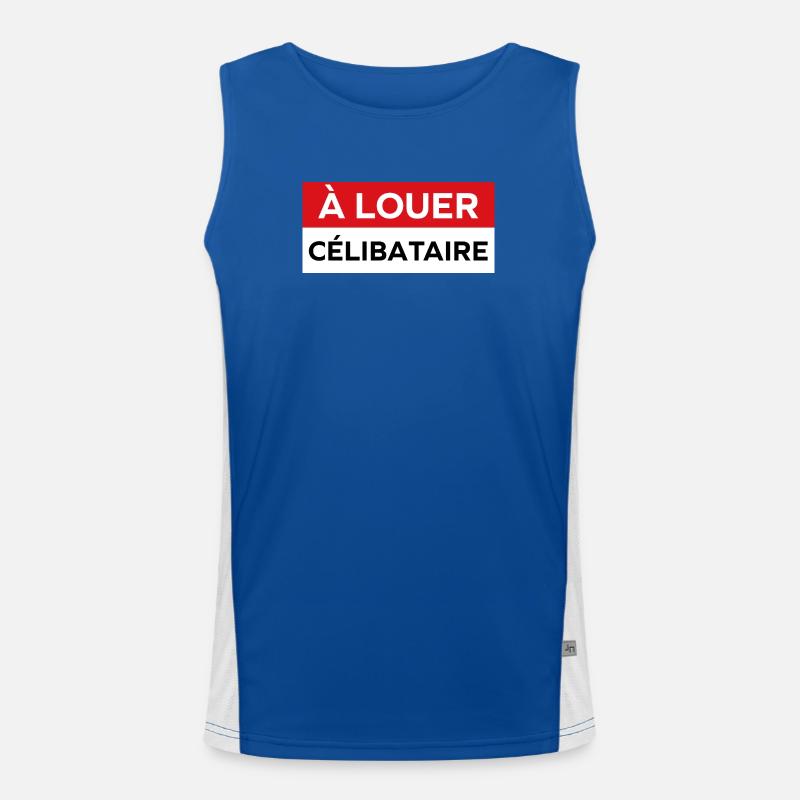 Junggeselle Funktionelles Kontrast-Tank Top für Männer 