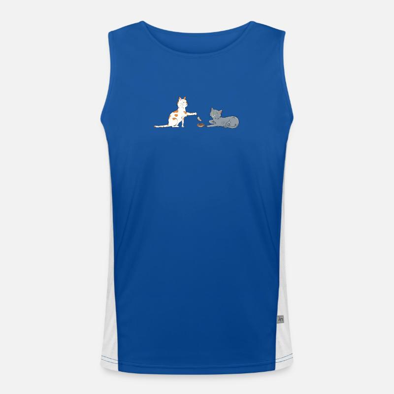 Cat-ritable Men's Functional Contrast Tank Top 
