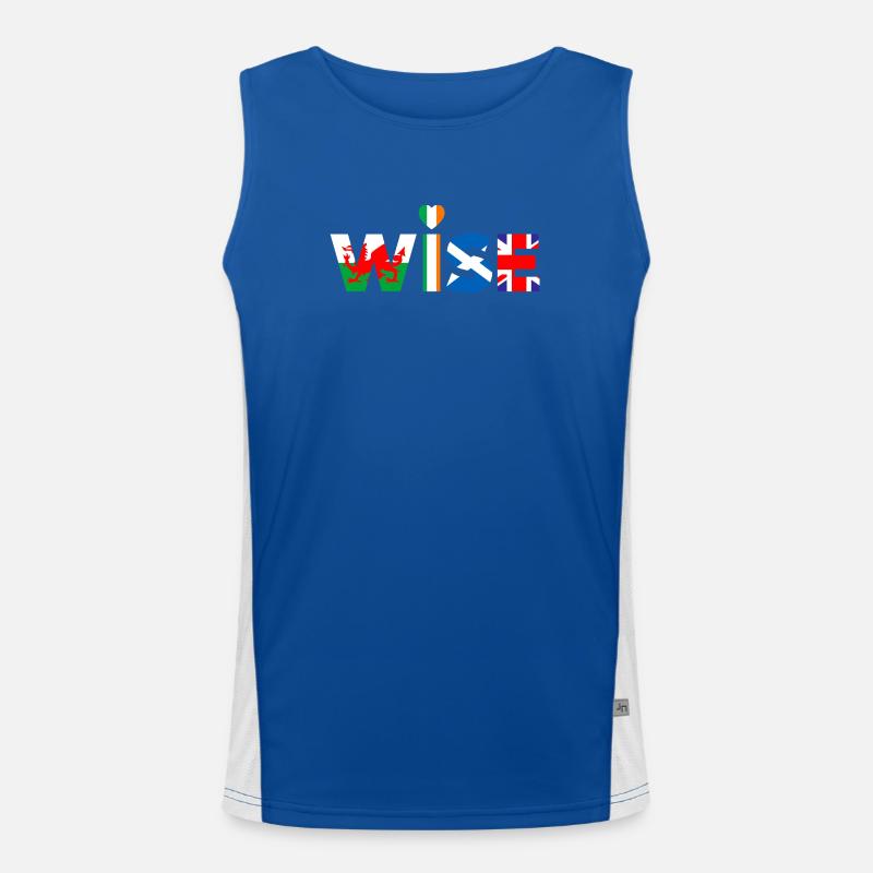 Wise Men's Functional Contrast Tank Top 