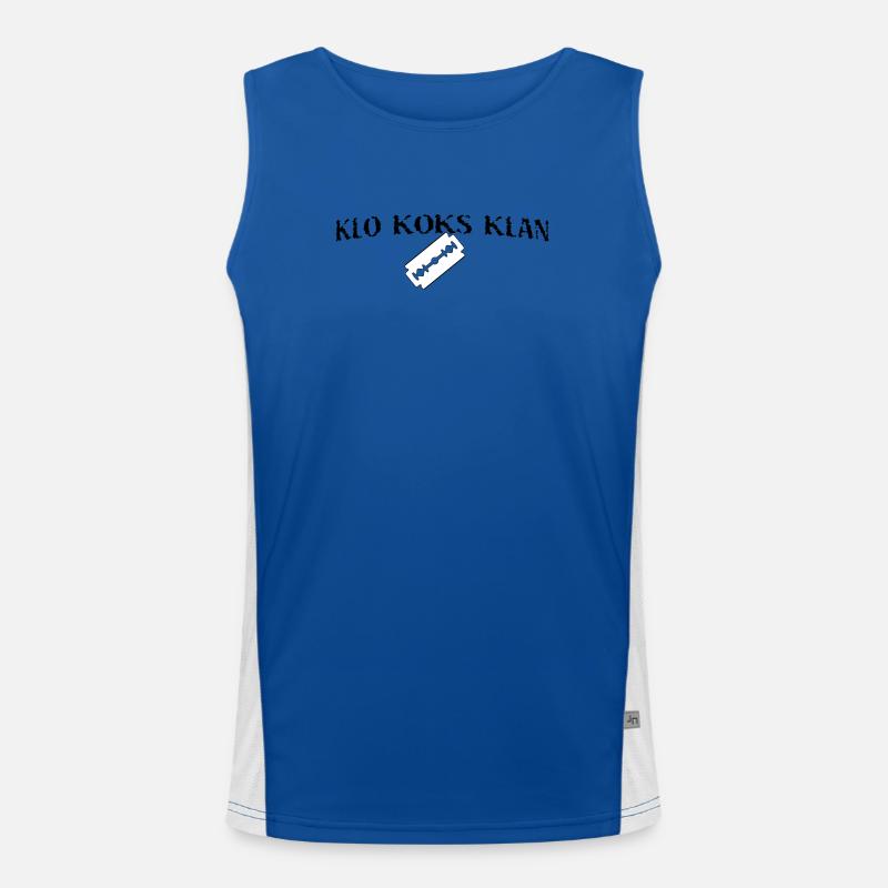 KLO KOKS KLAN Funktionelles Kontrast-Tank Top für Männer 